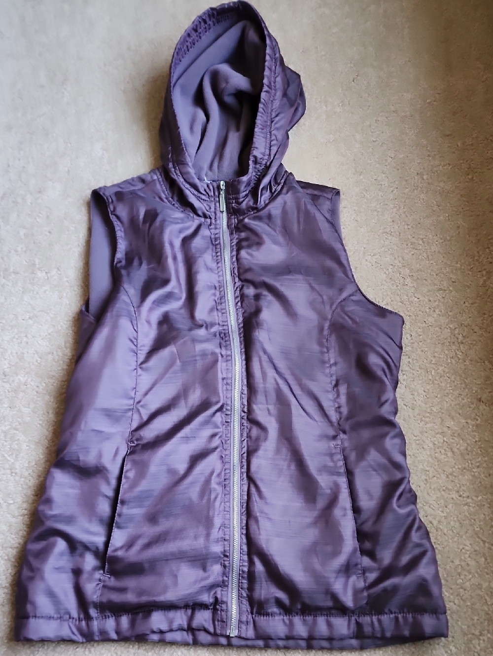 Gear For Sports Purple Hooded Vest